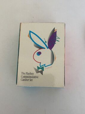 Vintage Playboy Commemorative Card Set and 2 Darts